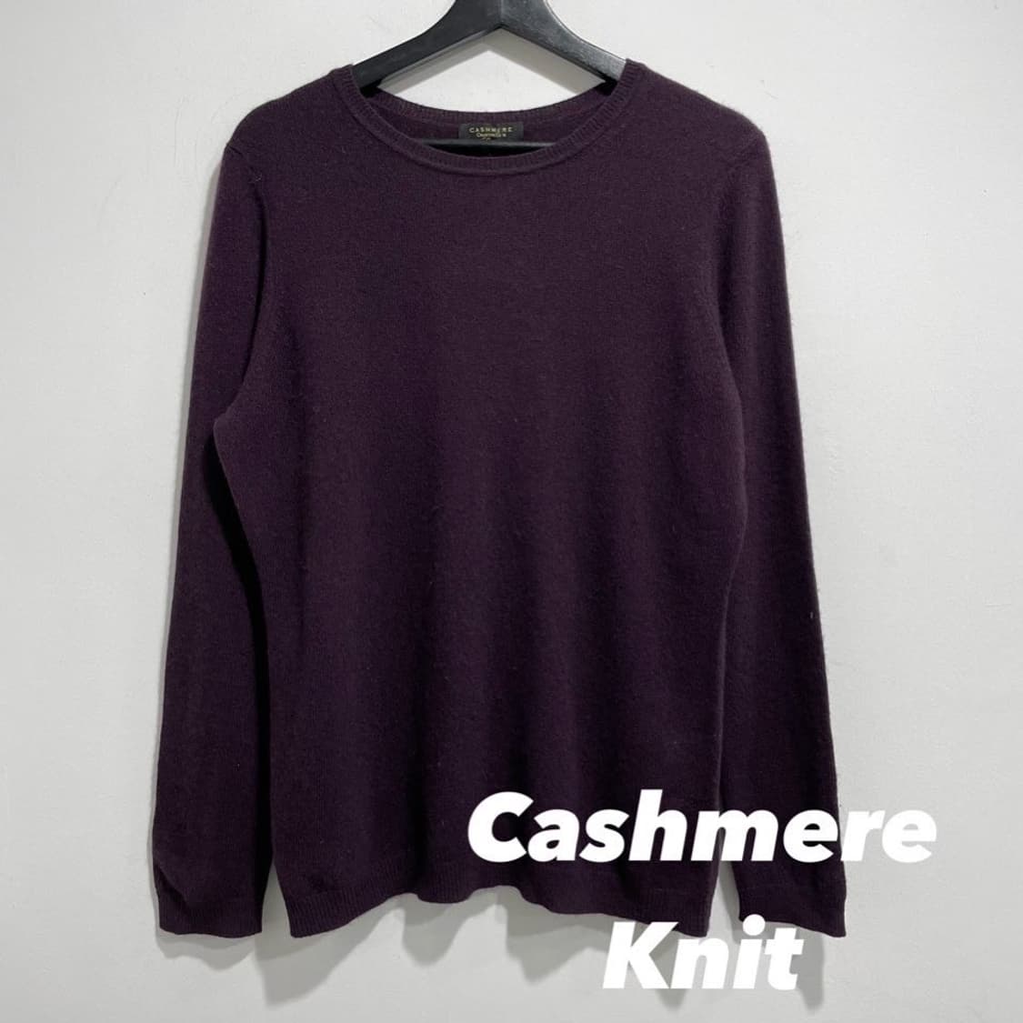 캐시미어 베이직 니트 상품이미지1