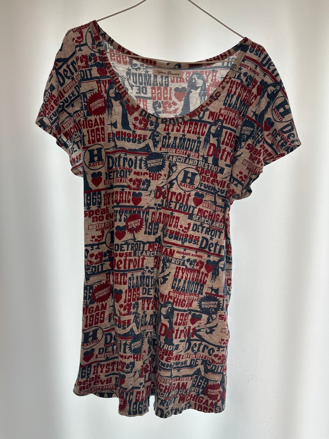 히스테릭 글래머 티셔츠 상품이미지4