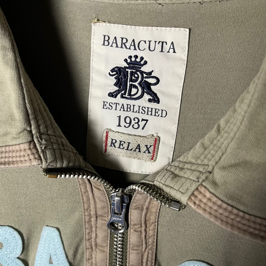 [Baracuta] 바라쿠타 하프집업 카라 반팔티셔츠 상품이미지5