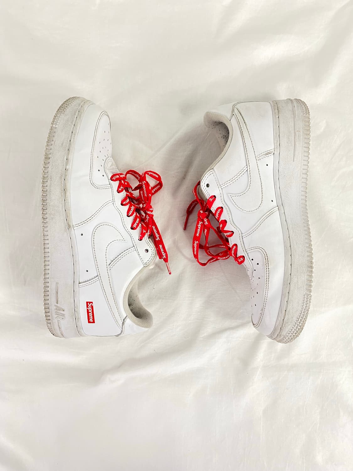 슈프림 x 나이키 에어포스 화이트 240 <87> 상품이미지1