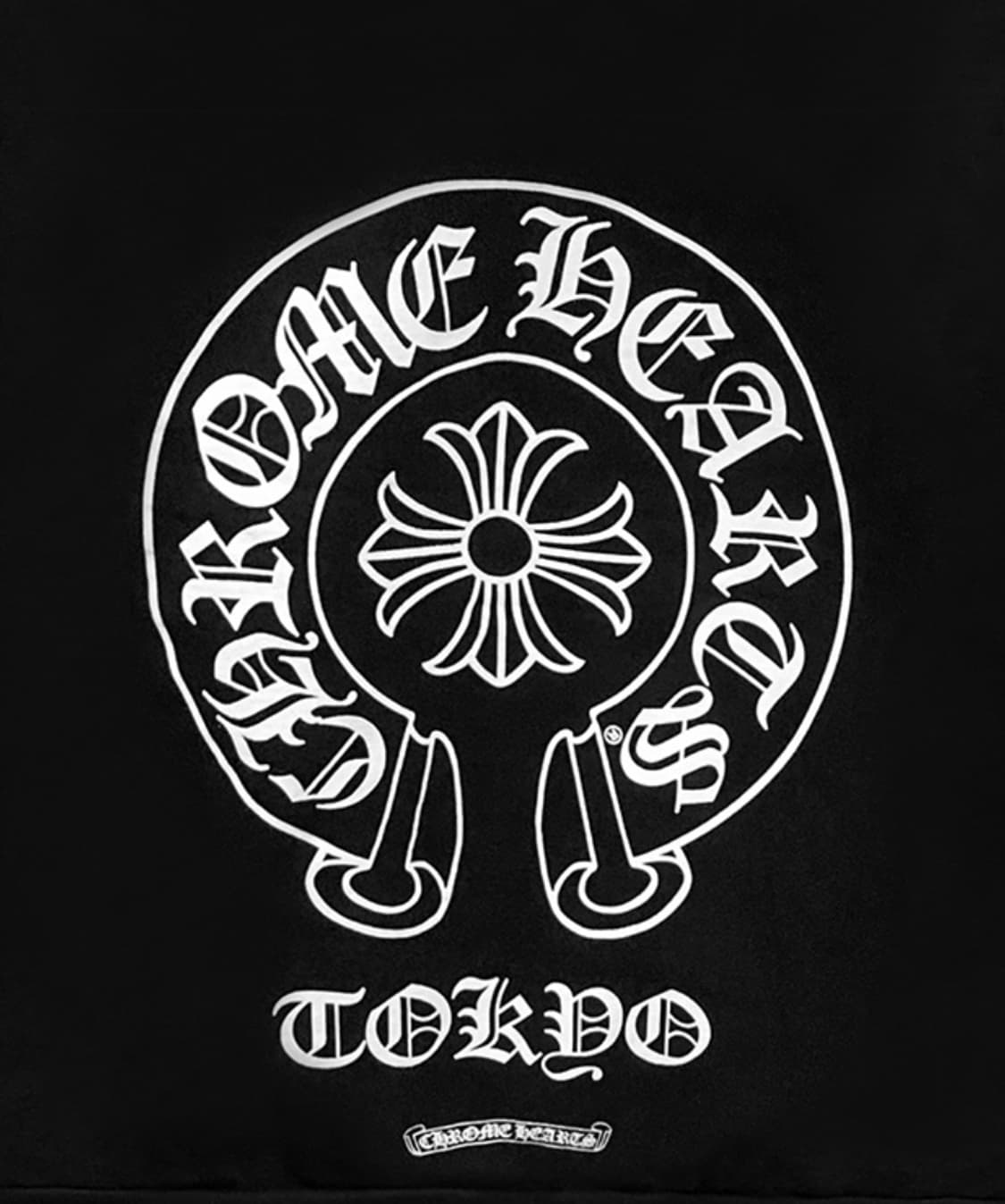 [L]크롬하츠 홀스슈 후드 도쿄 블랙 상품이미지3