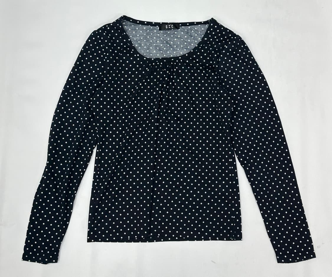 🩵하구미 도트 코디세트🩵 파스텔톤 리본 레이어드 히메갸루 러블리 상품이미지5