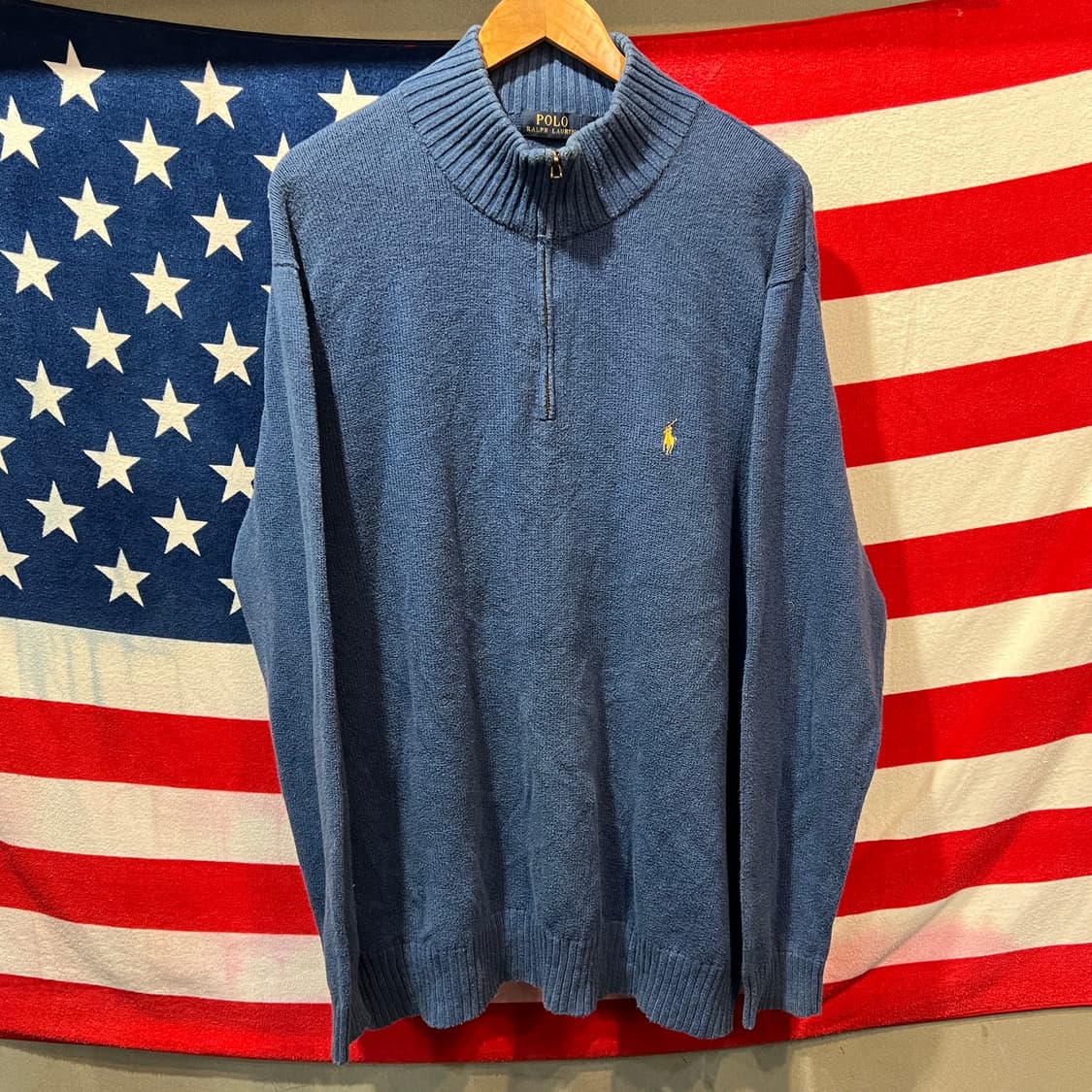 폴로 랄프로렌 니트 집업 상품이미지1
