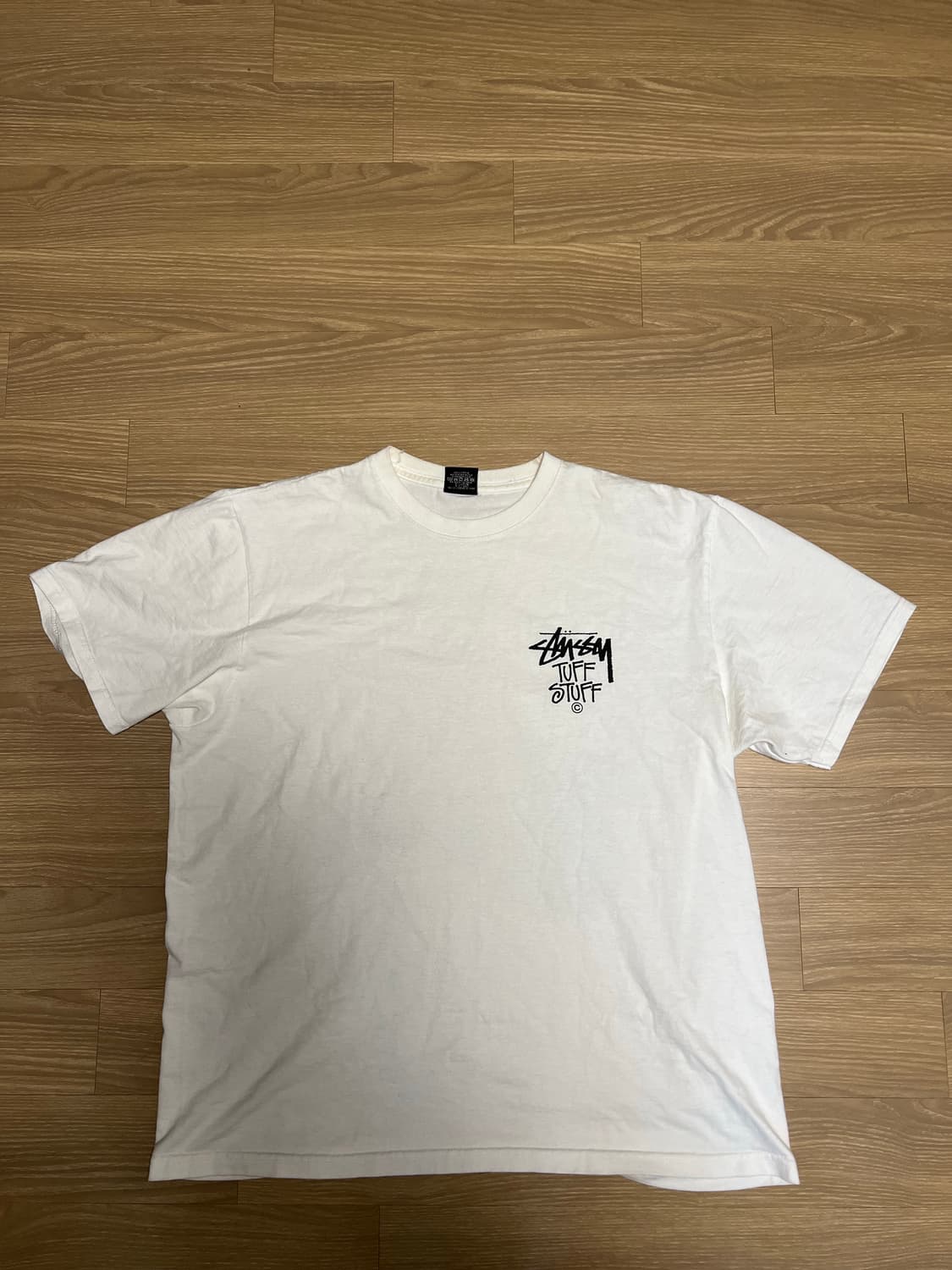 스투시 tuff stuff L사이즈 반팔 상품이미지1