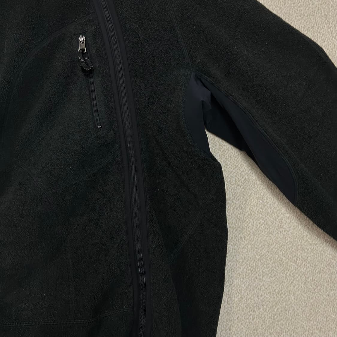 (L) 미즈노 고프코어 플리스 사선 집업자켓 상품이미지5