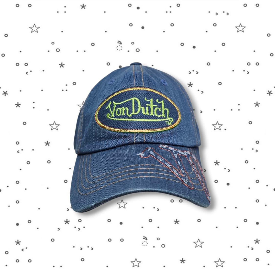  VonDutch 본더치 데님 캡 상품이미지2