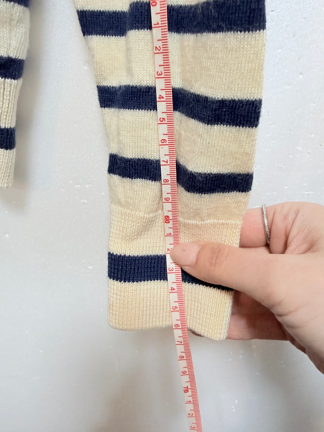 라코스테 LACOSTE 스트라이프 니트 95 캐주얼 니트 상품이미지8