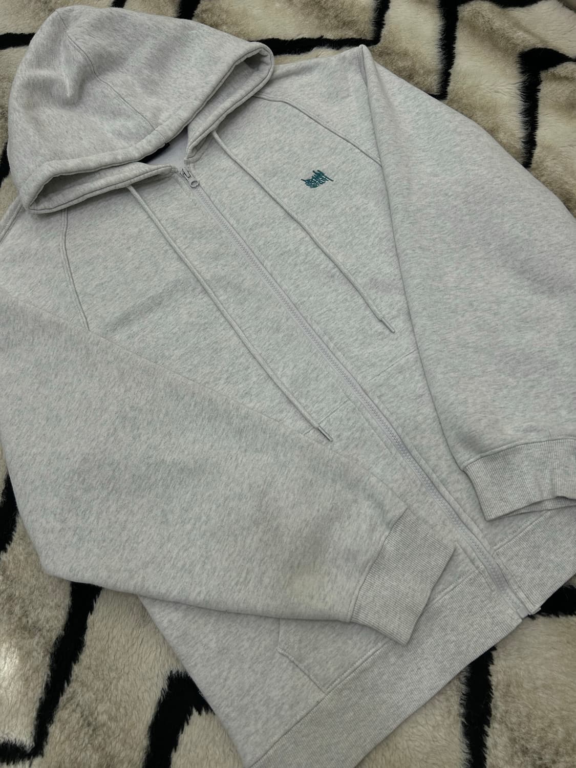 [L]브라운브레스 후드집업/애쉬해더/기모 상품이미지3