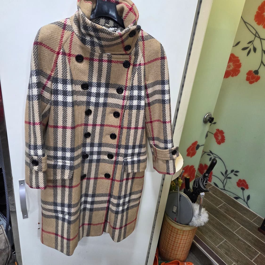 버버리 런던 노바체크 코트 상품이미지1