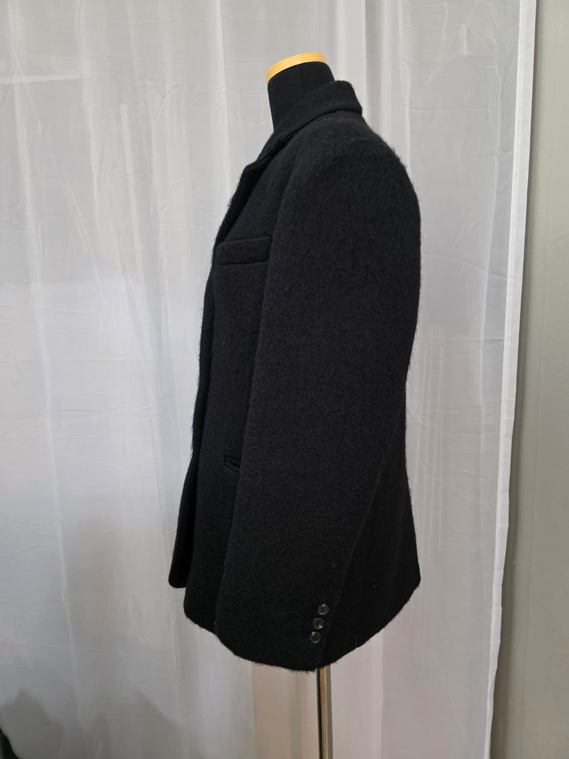 새상품)언더스탠딩 울 모헤어 헤어리 자켓.부클자켓. 상품이미지3