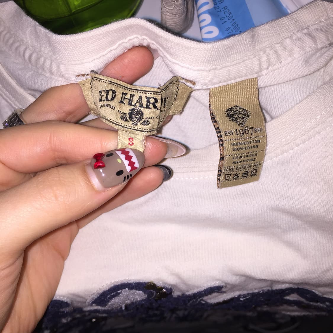 Ed Hardy 에드하디 고스펑크 스터드 시카고 반팔티 상품이미지5