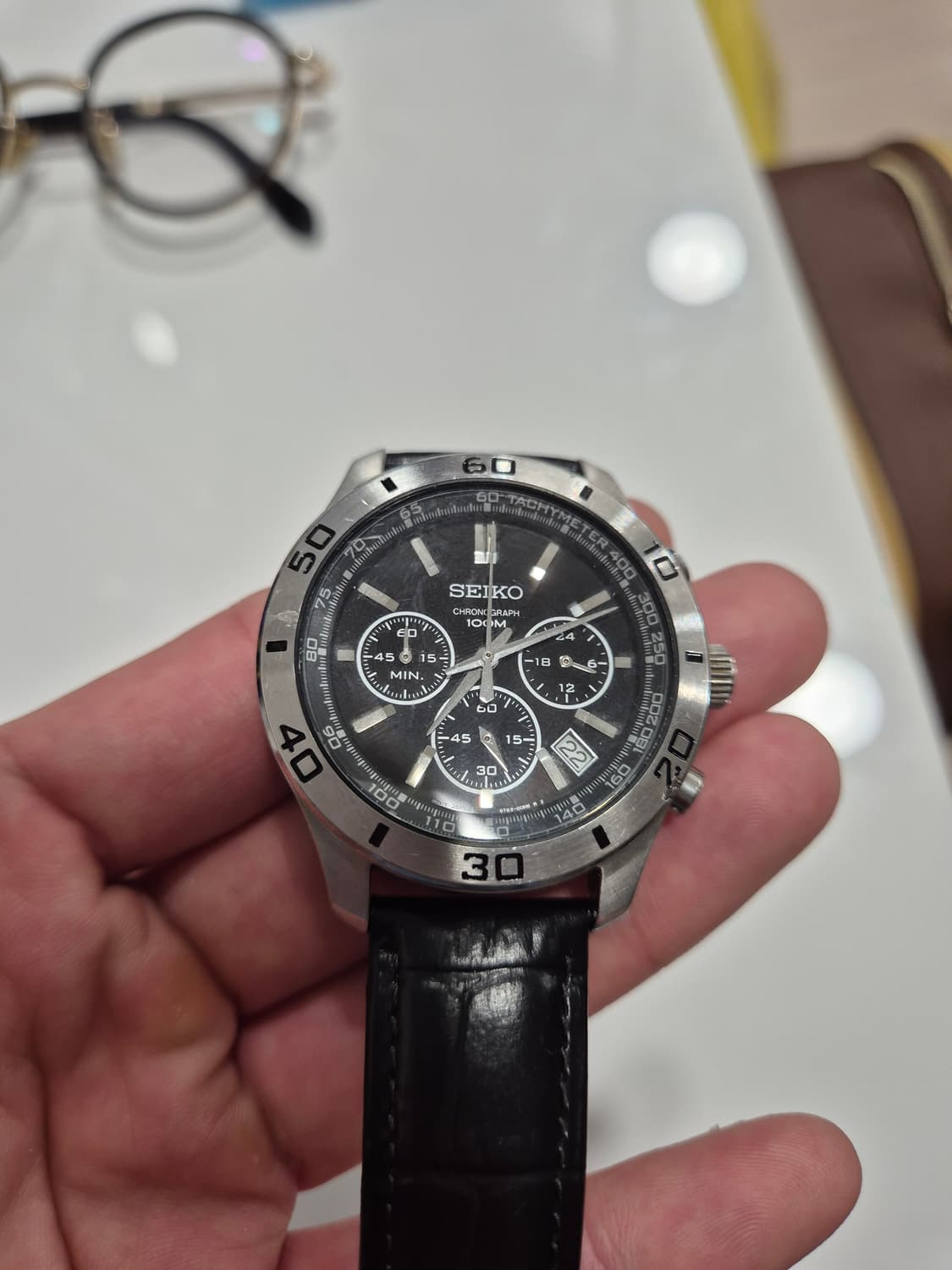 세이코 크로노그래프 시계 SSB049P2 택포 13.0 상품이미지10
