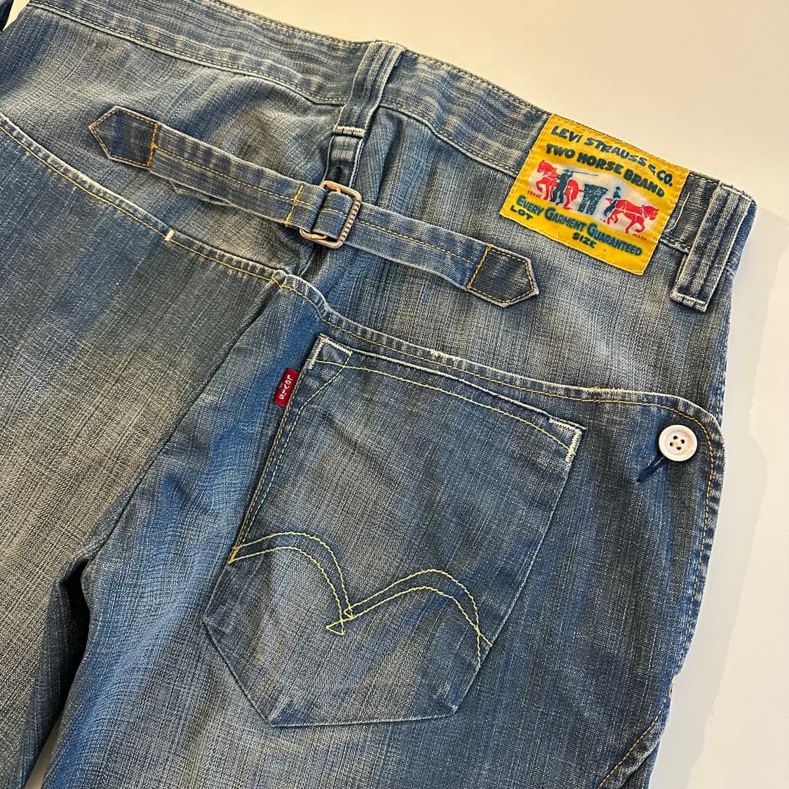 리바이스 신치백 디테일 데님 상품이미지5