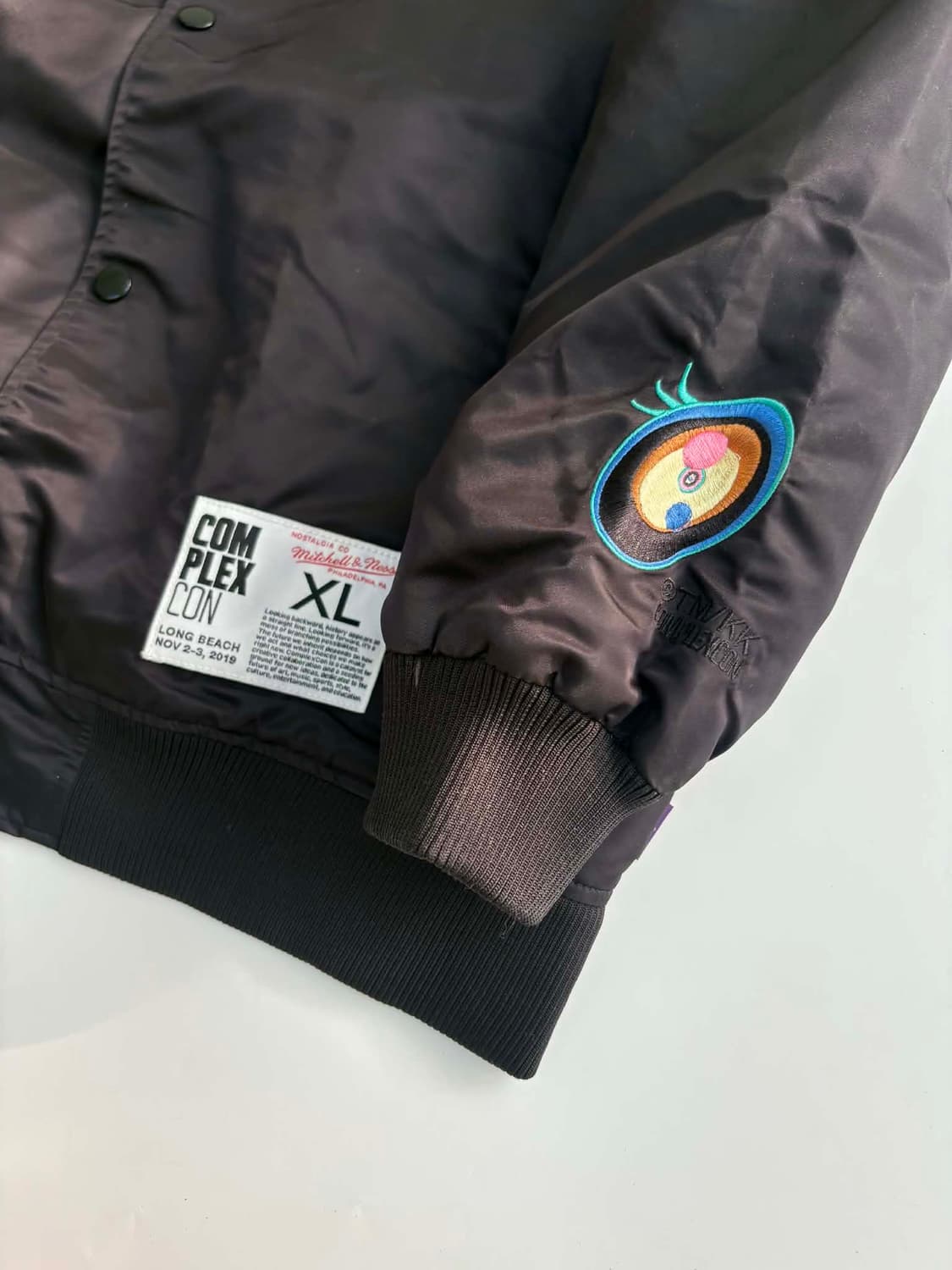 [XL] 미첼앤네스 X 무라카미타카시 컴플렉스콘 레이커스 바시티 자켓 상품이미지5