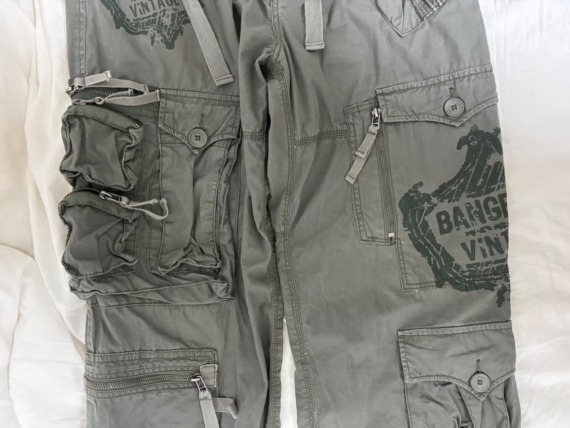 뱅뱅 빈티지 카고 팬츠 상품이미지3