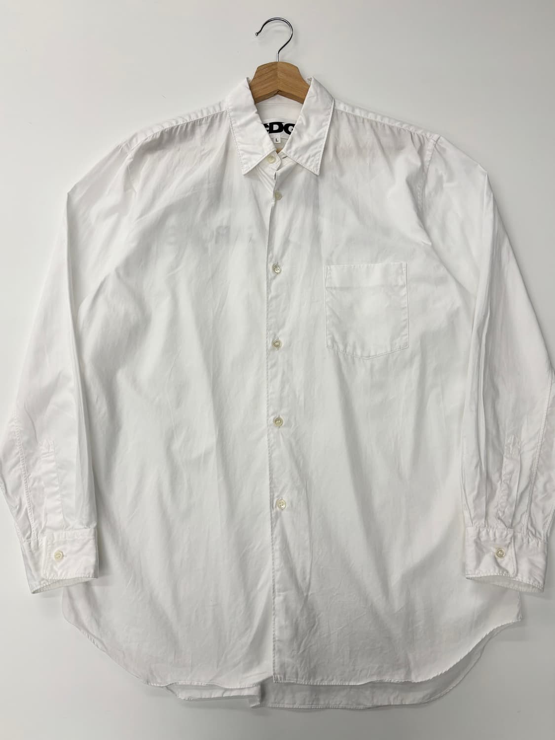 CommedesGarcons 꼼데가르송 1986 아카이브 백로고 셔츠 상품이미지3