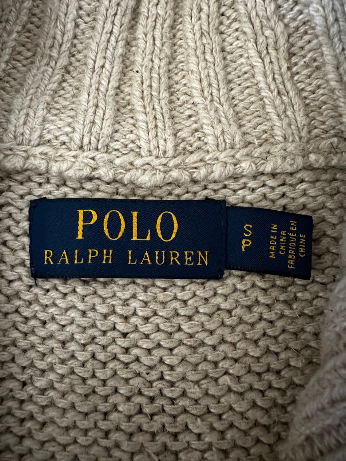폴로 랄프로렌 성조기 니트 S 상품이미지2