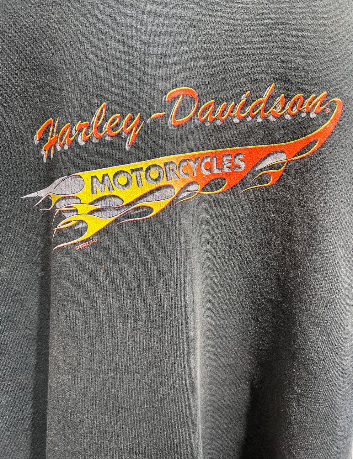 00‘s 할리데이비슨 기모 스웻셔츠 상품이미지3