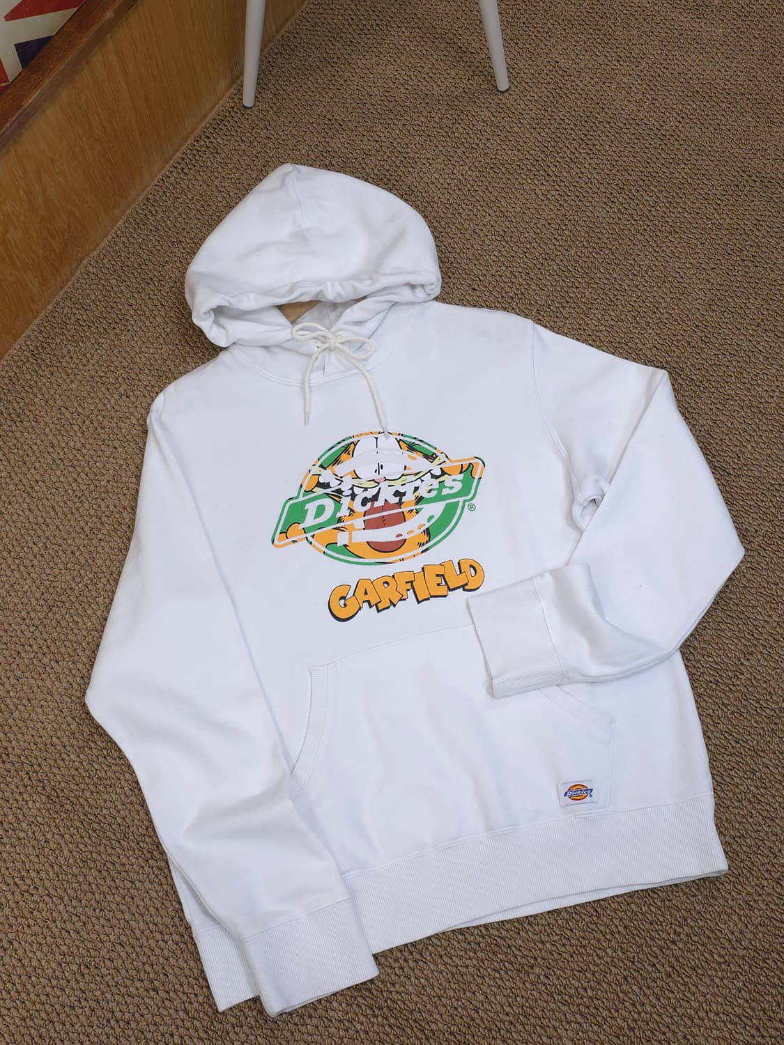 디키즈 X 가필드 콜라보 후드티 L 상품이미지2