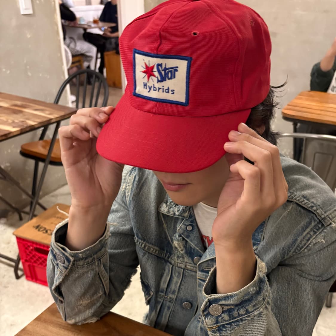 usa 빈티지 star 트러커 캡  상품이미지1