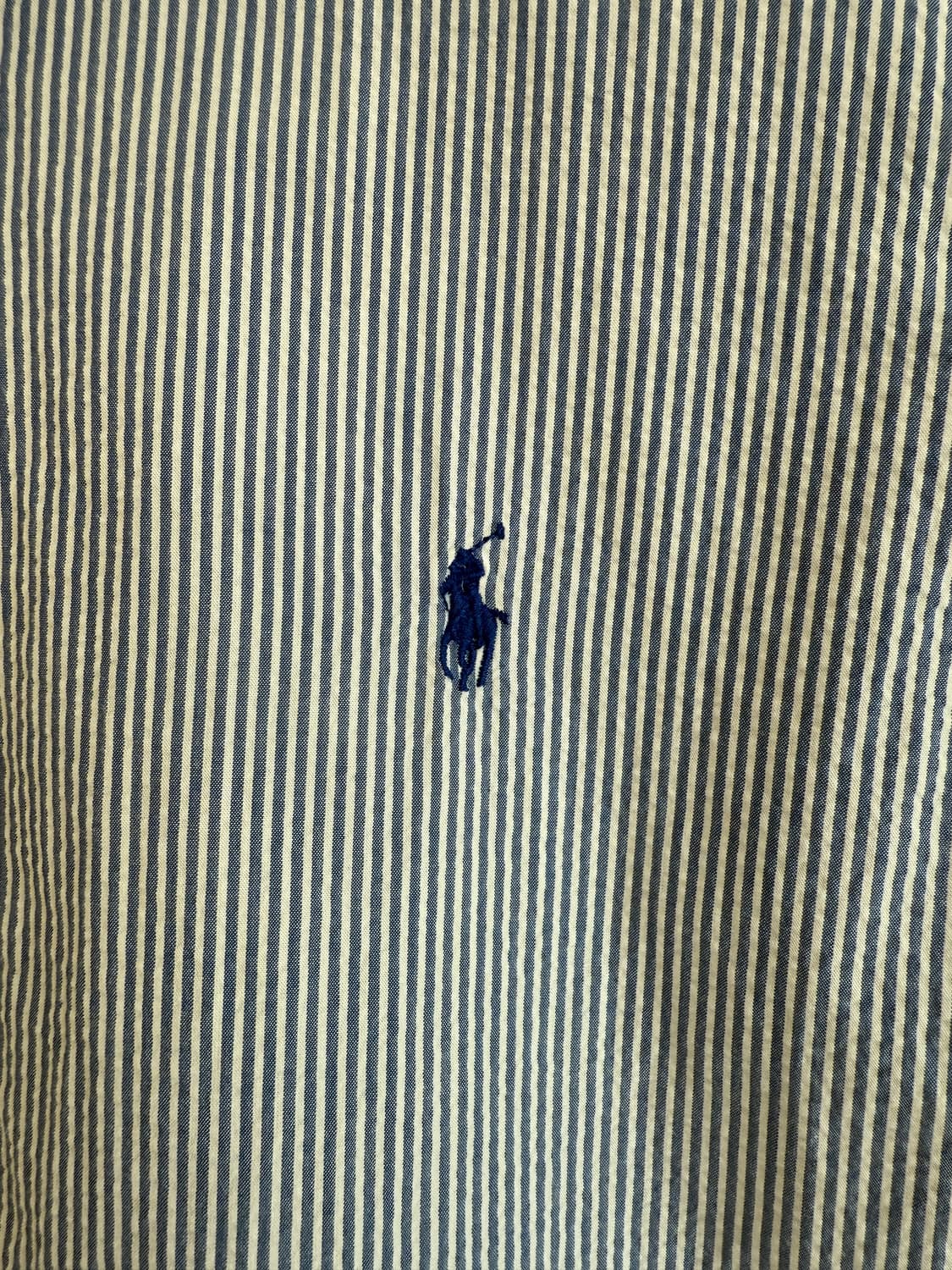 Polo Ralph Lauren 시어서커 반팔셔츠(큐알 정품 인증) 상품이미지3