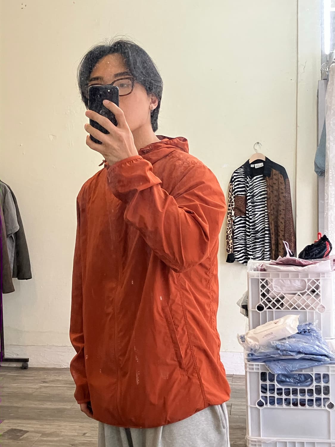 유니클로 바람막이 xxl 상품이미지5