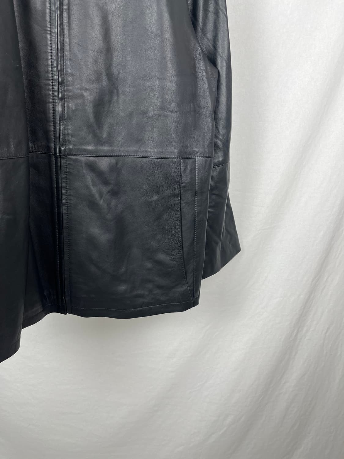 Vintage (Made in Turkey) 레더 카코트  상품이미지4