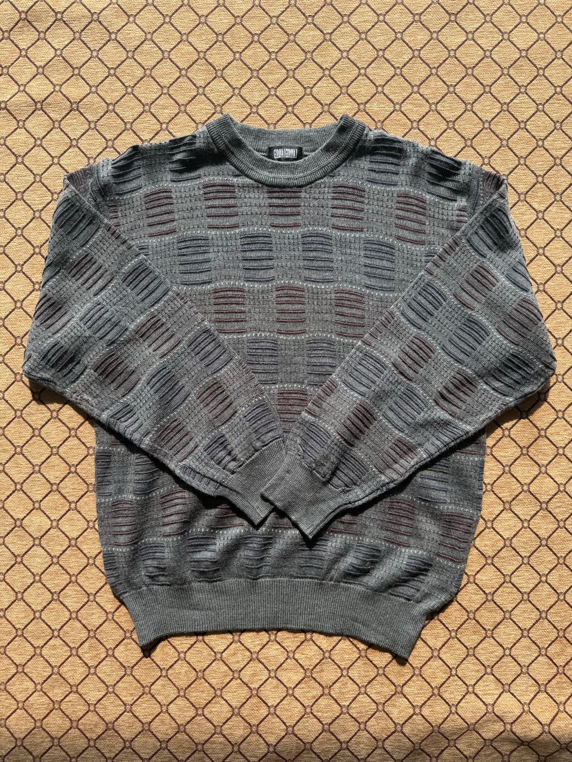 그레이 디테일 니트 상품이미지2