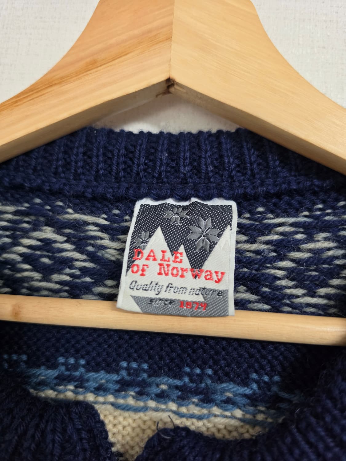 데일오브노르웨이 노르딕 가디건 M 상품이미지2