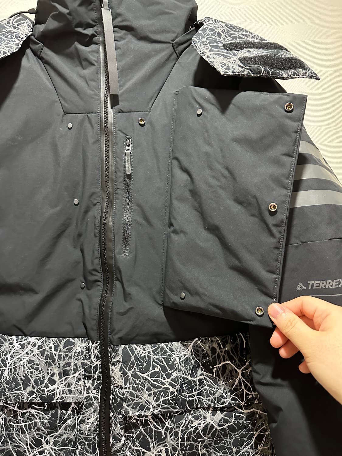 [100-105] 앤드원더 x 아디다스 Xploric 자켓 새제품 상품이미지6