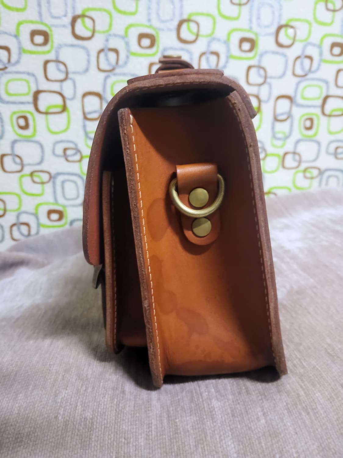 헤비츠 빅포켓사첼백 레디쉬브라운 스몰  상품이미지6