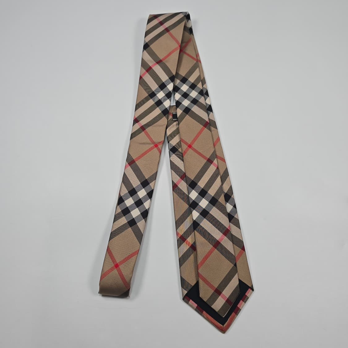 버버리 시그너처 체크 실크 넥타이 상품이미지3