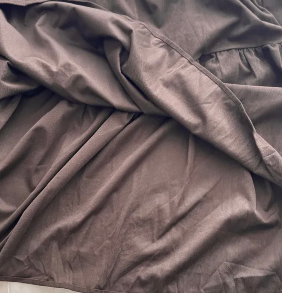 급처분|캉캉 롱스커트 (브라운) 상품이미지2