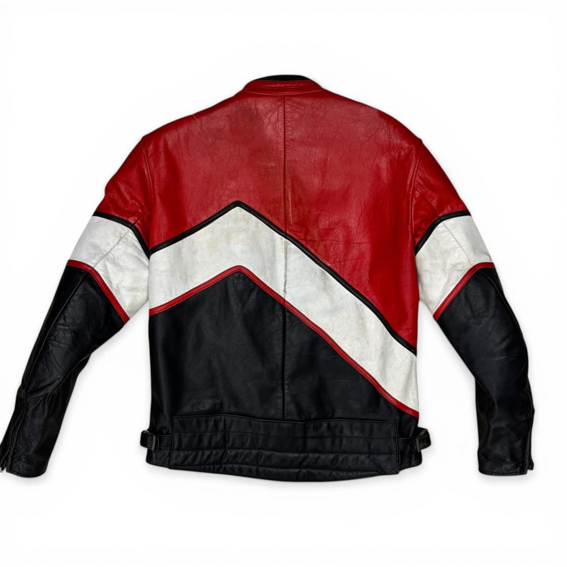 80's 다이네즈 레더 바이커 자켓 상품이미지2