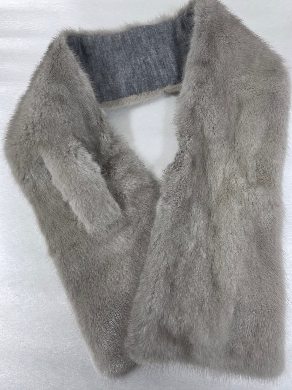 실버 통밍크 털 목도리 상품이미지4
