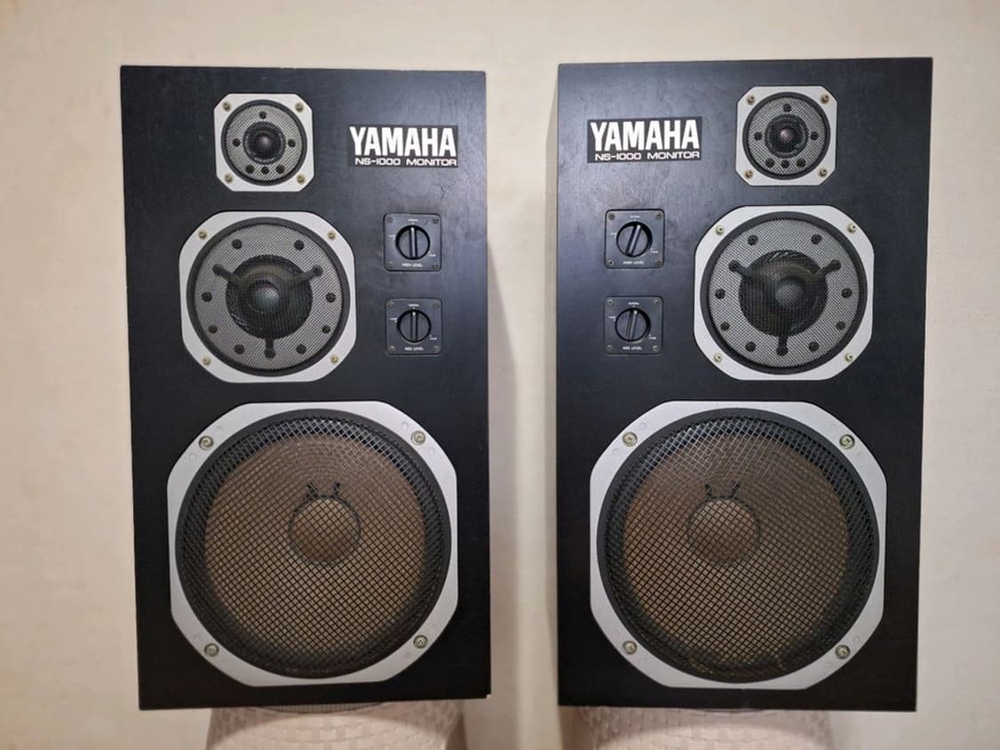 AS 1년/야마하 NS-1000M 베릴륨 스튜디오 대형 스피커 카페 상품이미지1