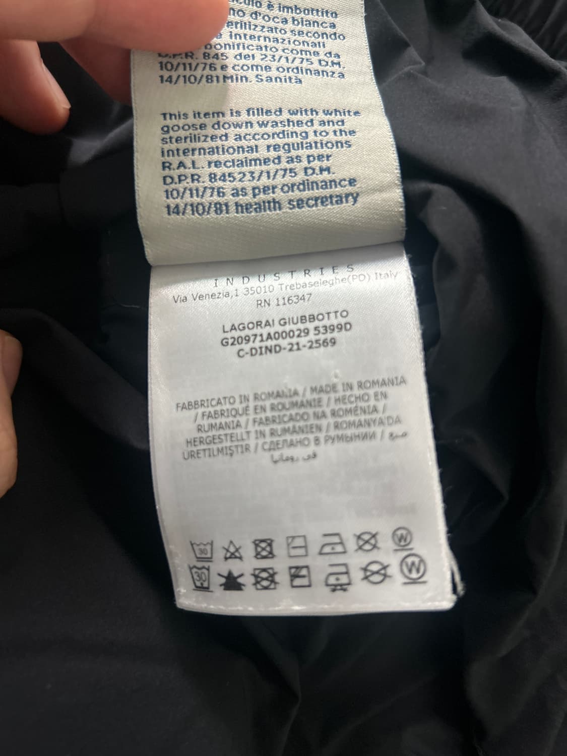 몽클레어 그레노블 라고라이 패딩 4사이즈 상품이미지7