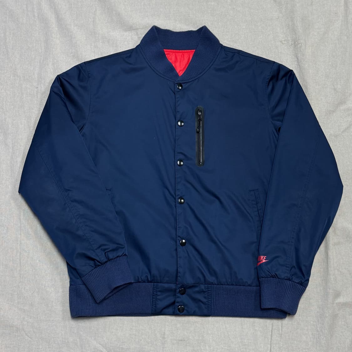 나이키 리버시블 나일론 블루종 봄버 자켓 L 상품이미지1