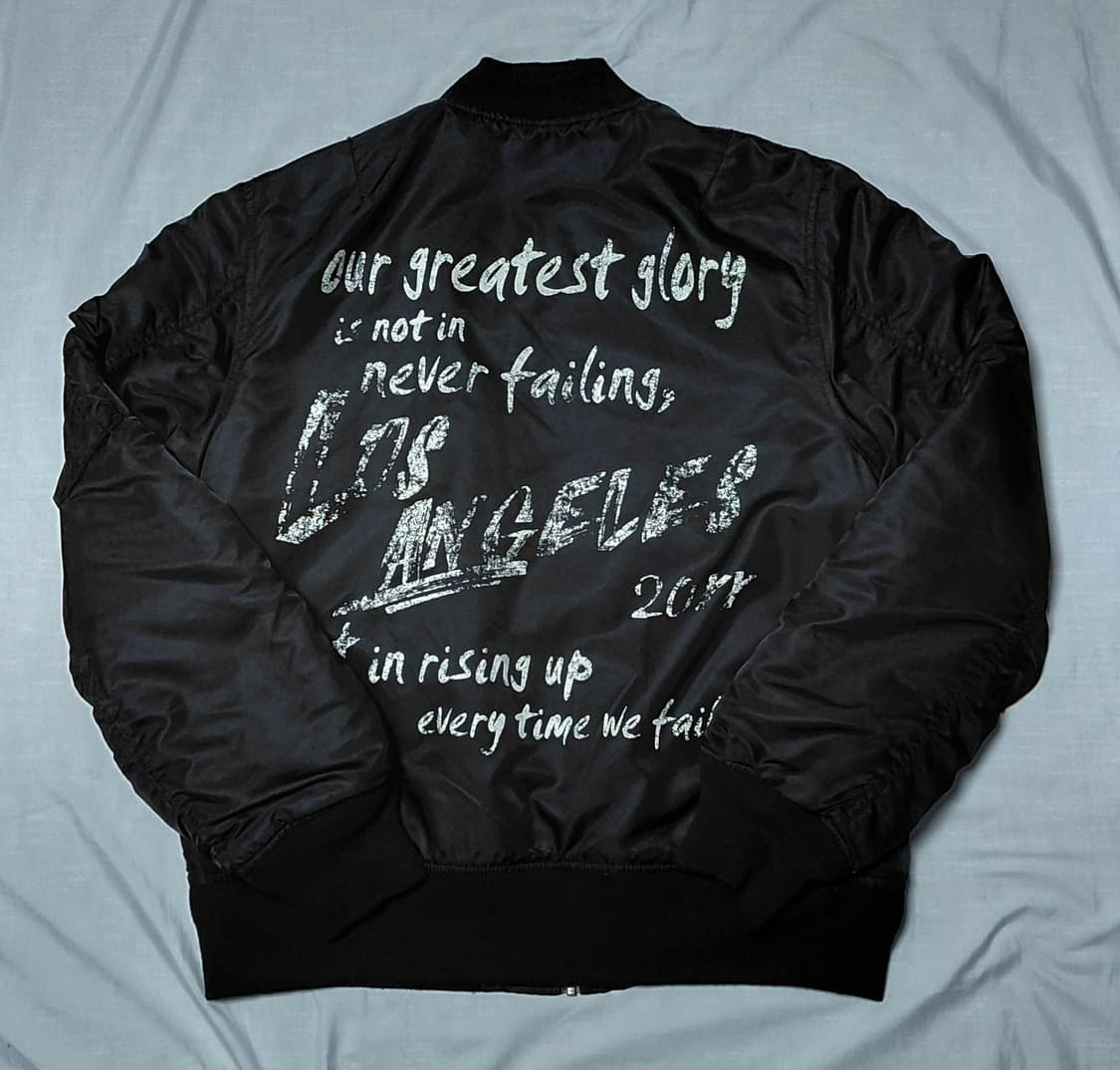 ​[L] BAYCREST 스트릿 패치 로고 항공점퍼 (MA-1) 상품이미지8