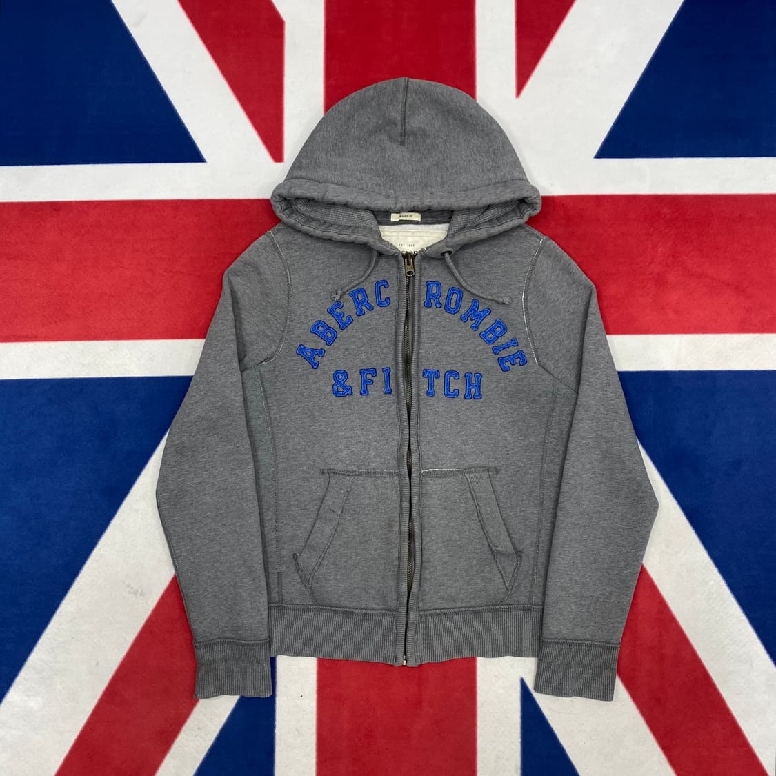 아베크롬비 아치로고 후드집업 M  상품이미지1