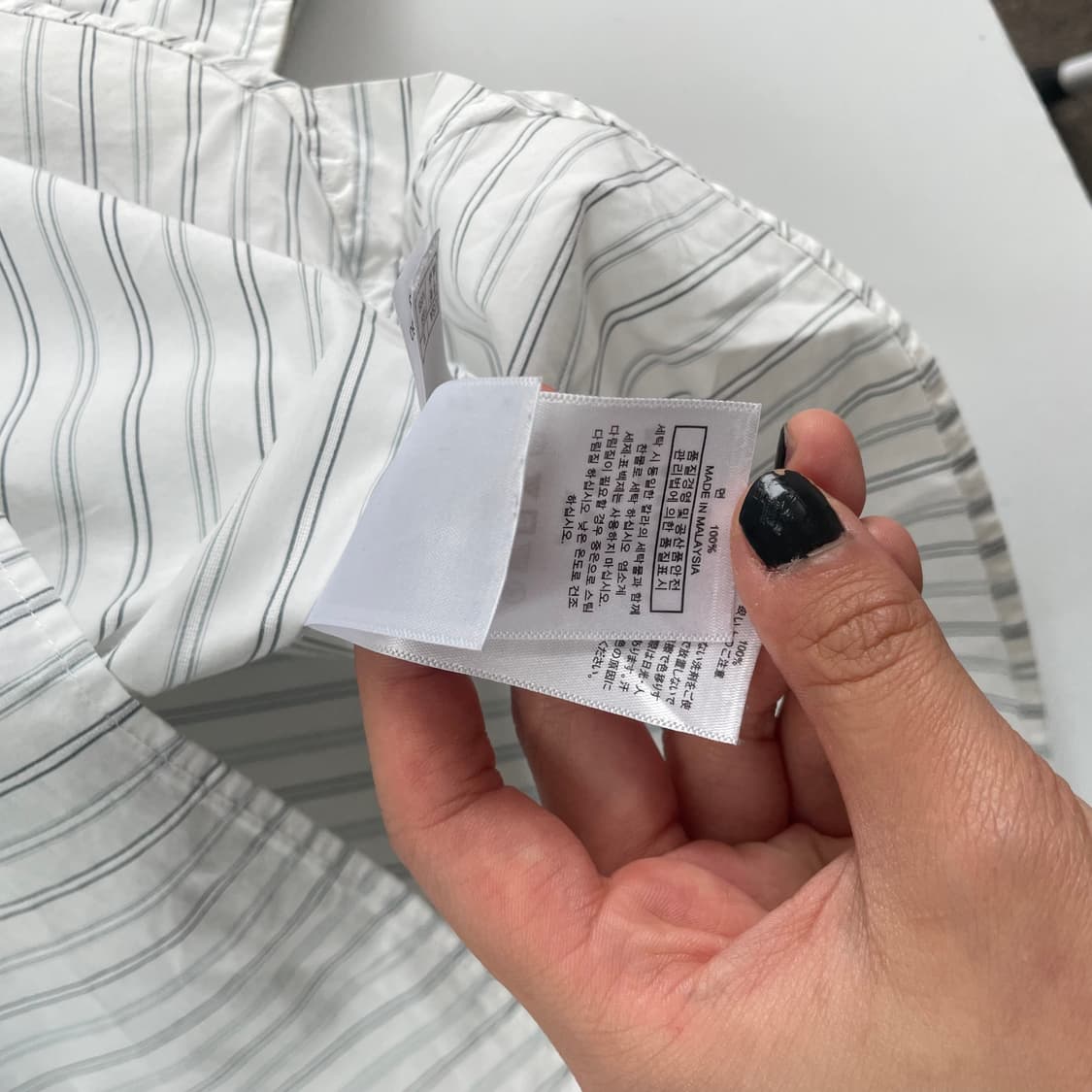 Brooks Brothers  브룩스 브라더스 자수 스트라이프 셔츠 상품이미지5