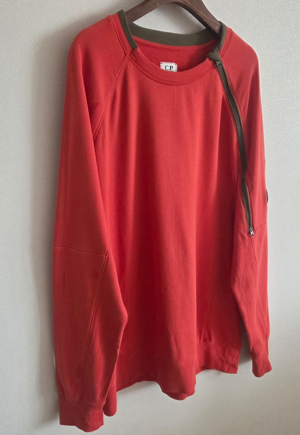 C.P.컴퍼니 오렌지색 맨투맨 티셔츠 XL 상품이미지3