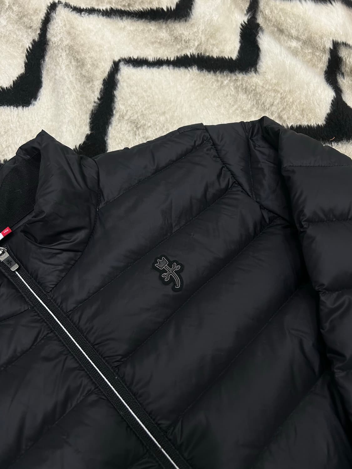 [L]까스텔바작 덕다운 경량 자켓/블랙 상품이미지1