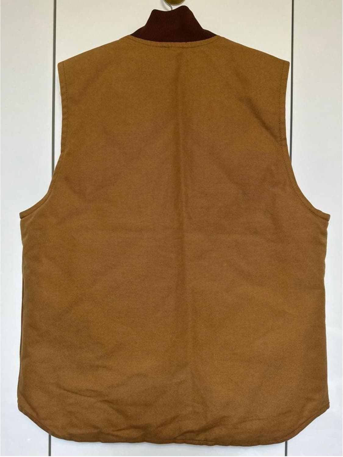 칼하트 브라운 퀼팅 누빔조끼 상품이미지3