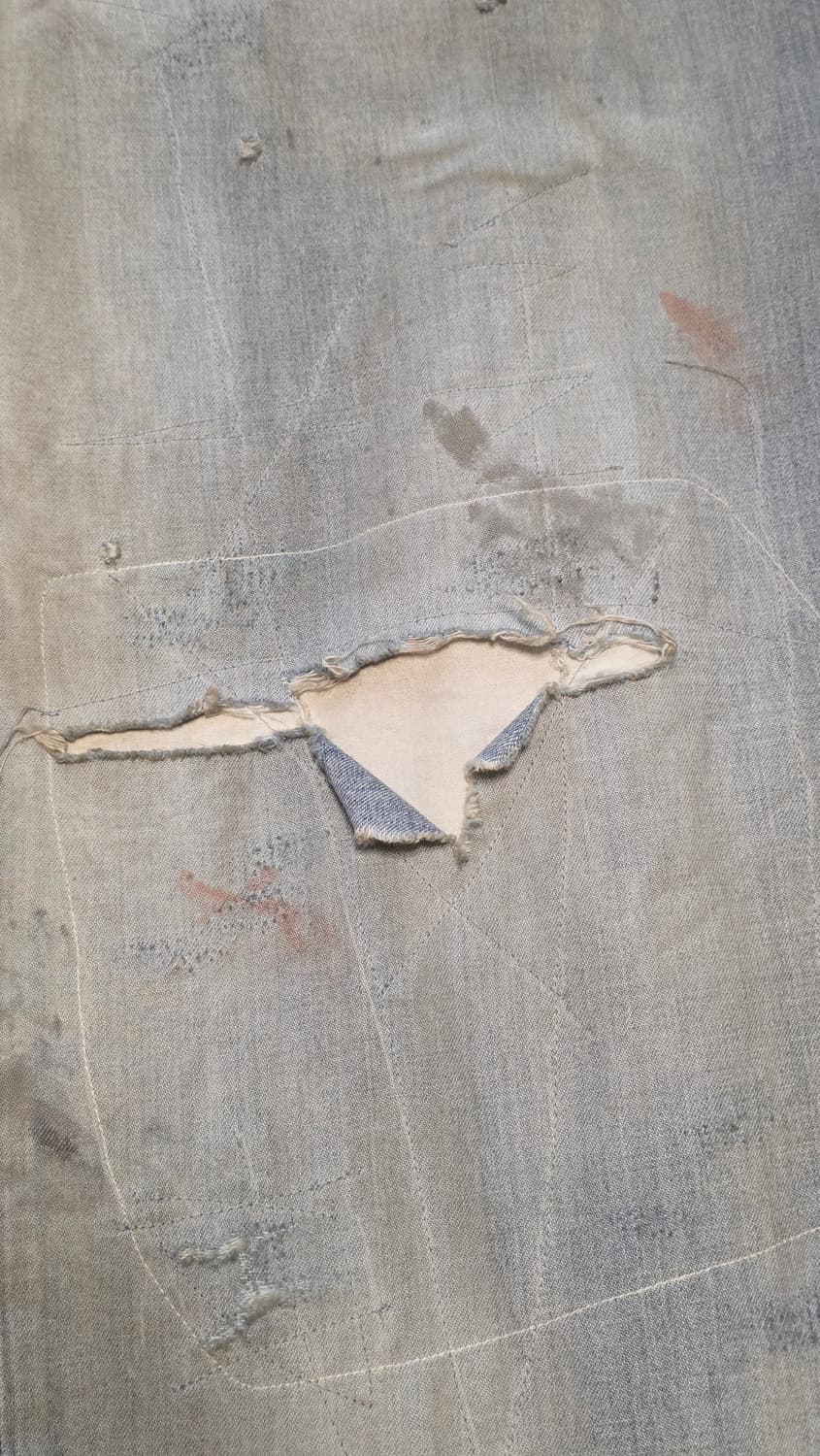 안셀름 #4 AGING01 PANTS - Indigo 상품이미지5