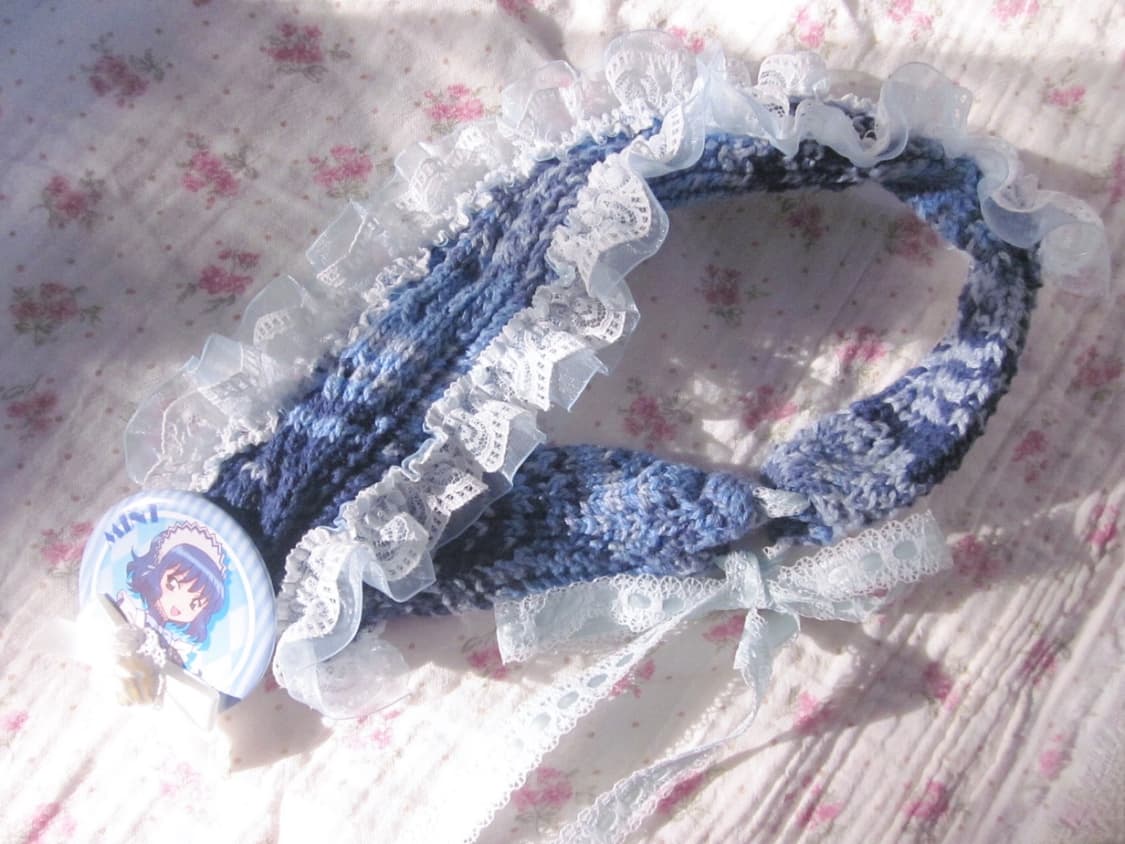 일본인 핸드메이드 뜨개헤도레 상품이미지4