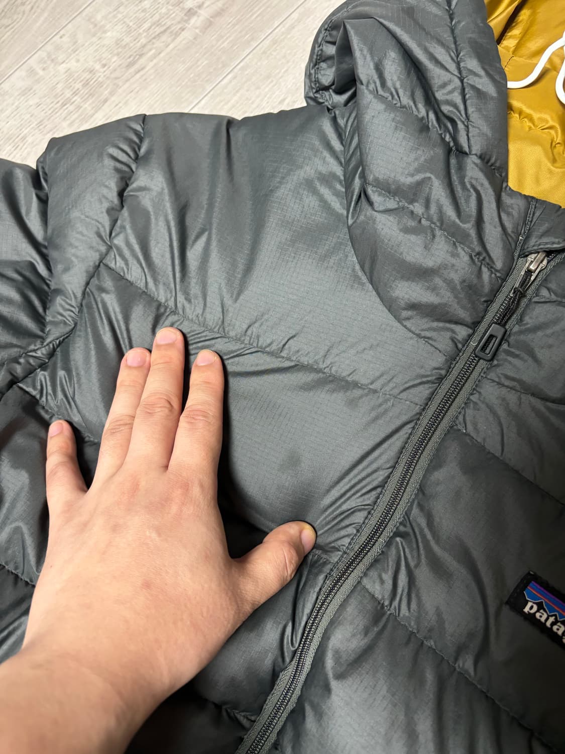[L/오염] 파타고니아 경량패딩 그레이 상품이미지9