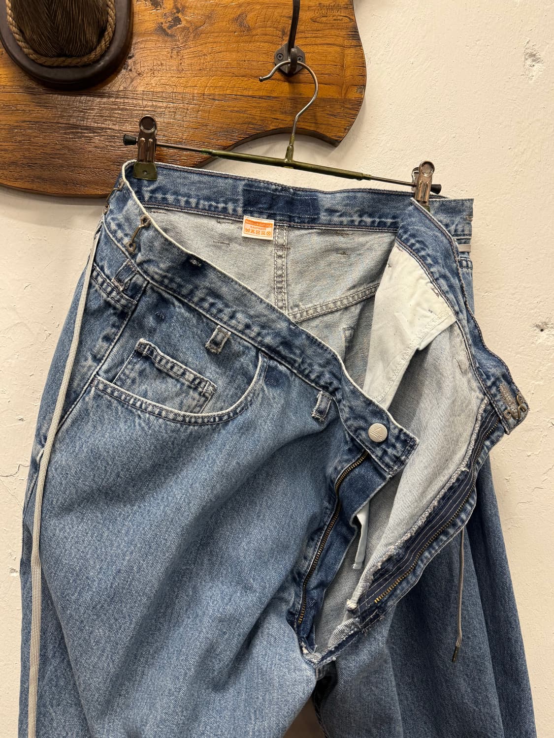 29) Maison Eureka Reworked Denim Pants 상품이미지7