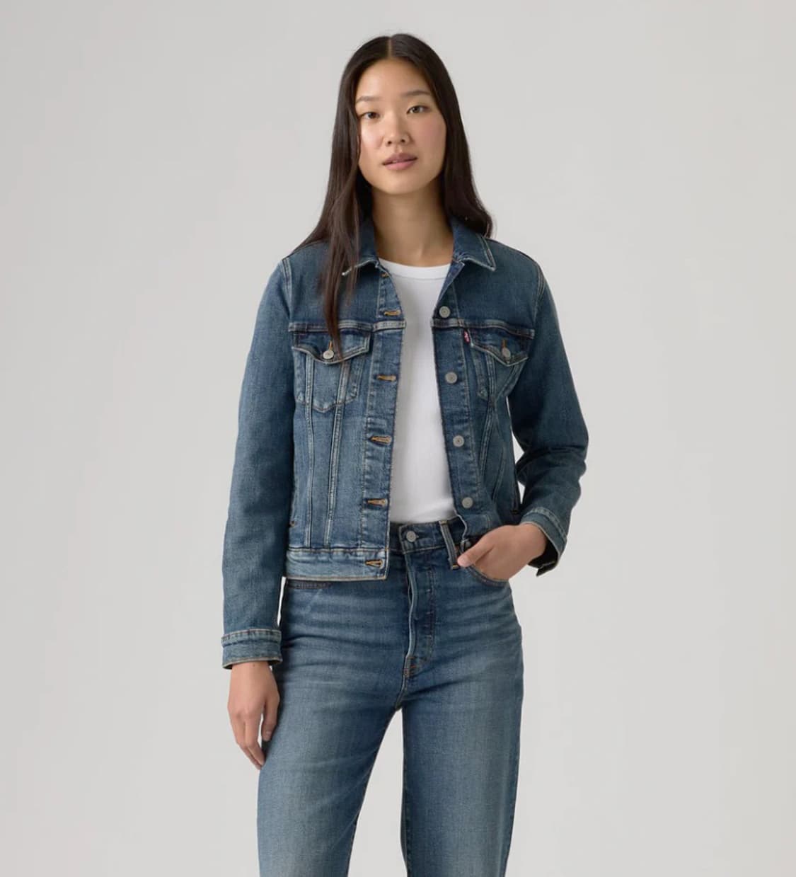 00S LEVIS RED TAB 슬림핏 데님자켓 - M 상품이미지2