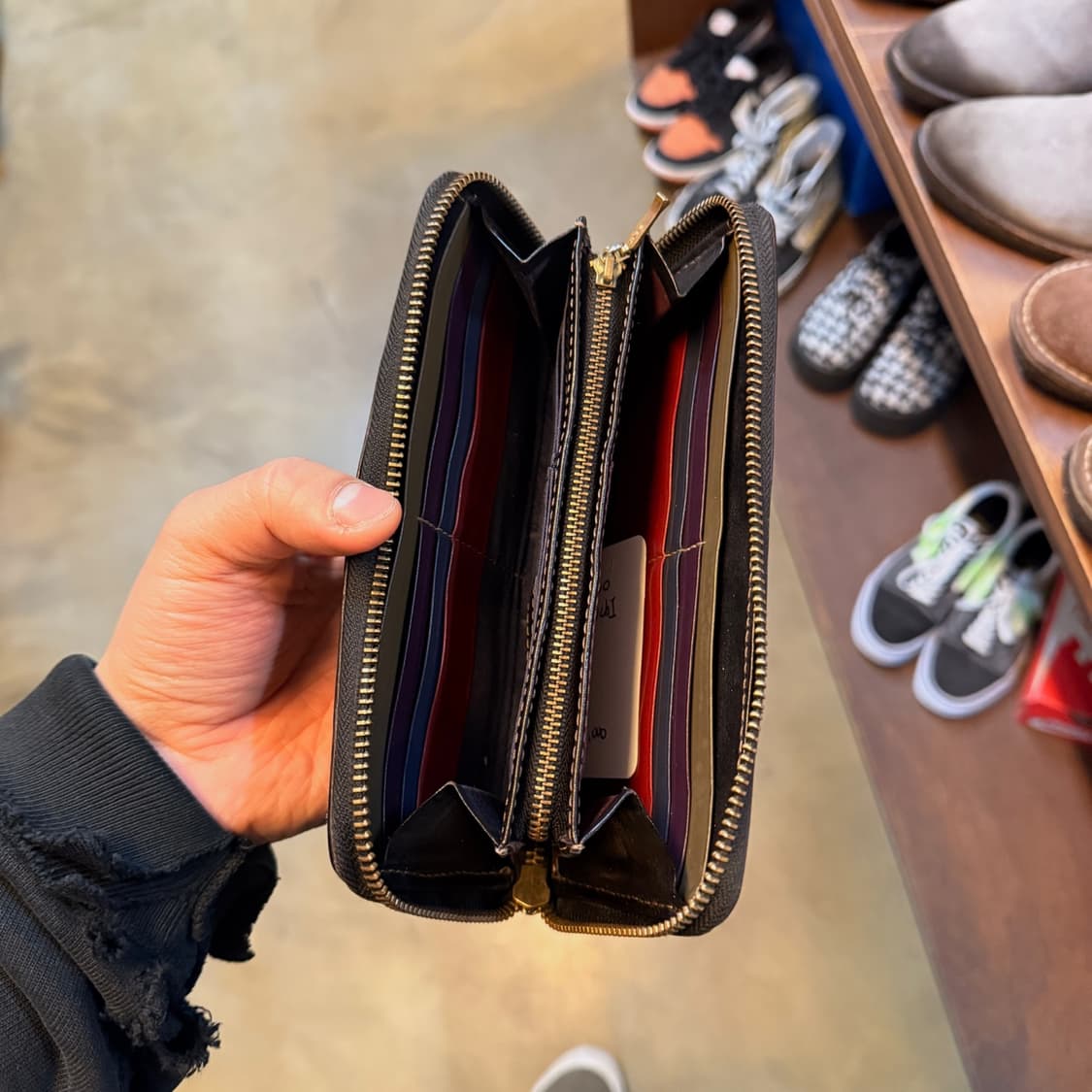 타케오 키쿠치 이탈리아 천연가죽 레더 장지갑 상품이미지2